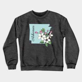 Arkansas State Flower Crewneck Sweatshirt